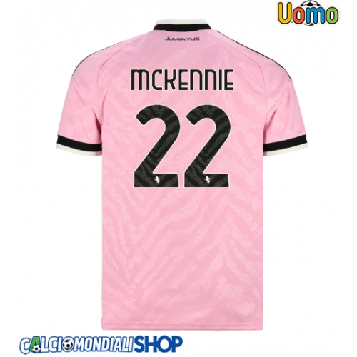 Maglie da calcio Juventus Weston McKennie #22 Seconda Maglia 2026-27 Manica Corta